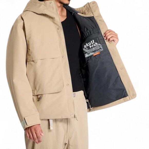 Nike ACG PrimaLoft Skull Peak Storm-FIT ADV Jacket Khaki Men's SMALL Snow Ski - Picture 4 of 15